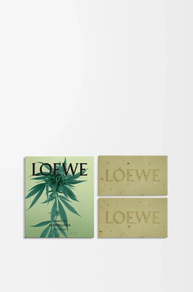 Scent of Marihuana küçük sabunlar Koyu Yeşil