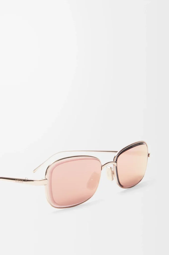 Seashell güneş gözlüğü Rose Gold