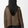 Shearling ceket Sage