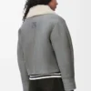 Shearling Gri Ceket