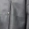 Shearling kumaştan Pebble hırka Açık Gri