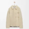 Shearling Light Grey overshirt