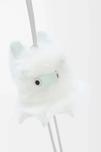 Shearling Snow Bunny charm Beyaz
