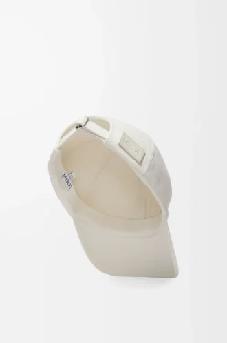 Soft White kanvas şapka