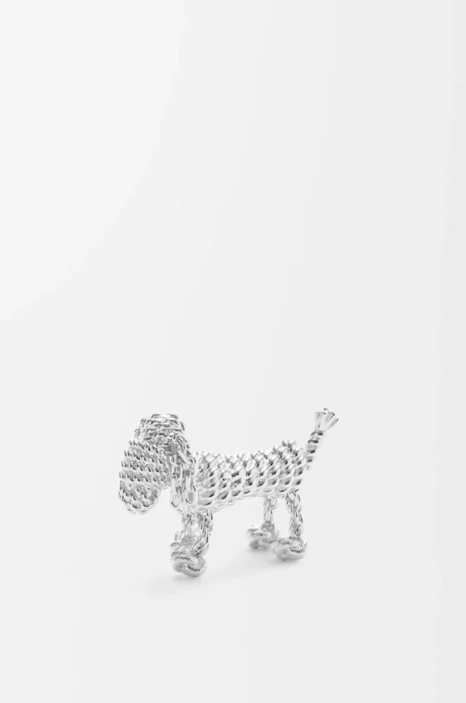 Sosis köpek broş Gümüş