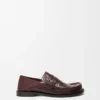 Sığır derisi bordo Campo loafer