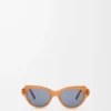 Swan Slim güneş gözlüğü Camel