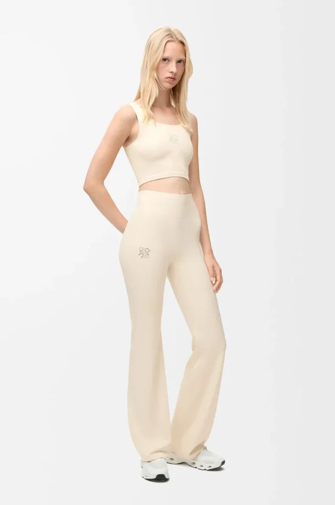 Teknik jarse dikişsiz sütyen, fildişi