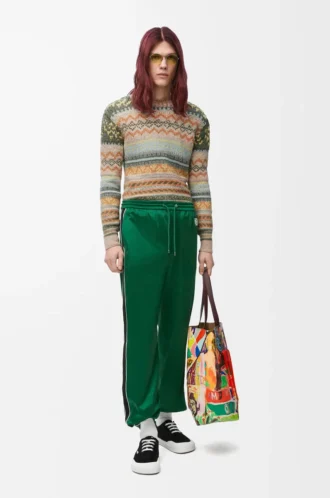 Teknik jarse Pop Green eşofman altı