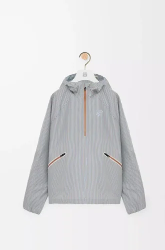 Teknik kabuklu fırtına anorak Bej/Mavi