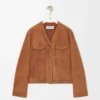 Toffee rengi shearling hırka