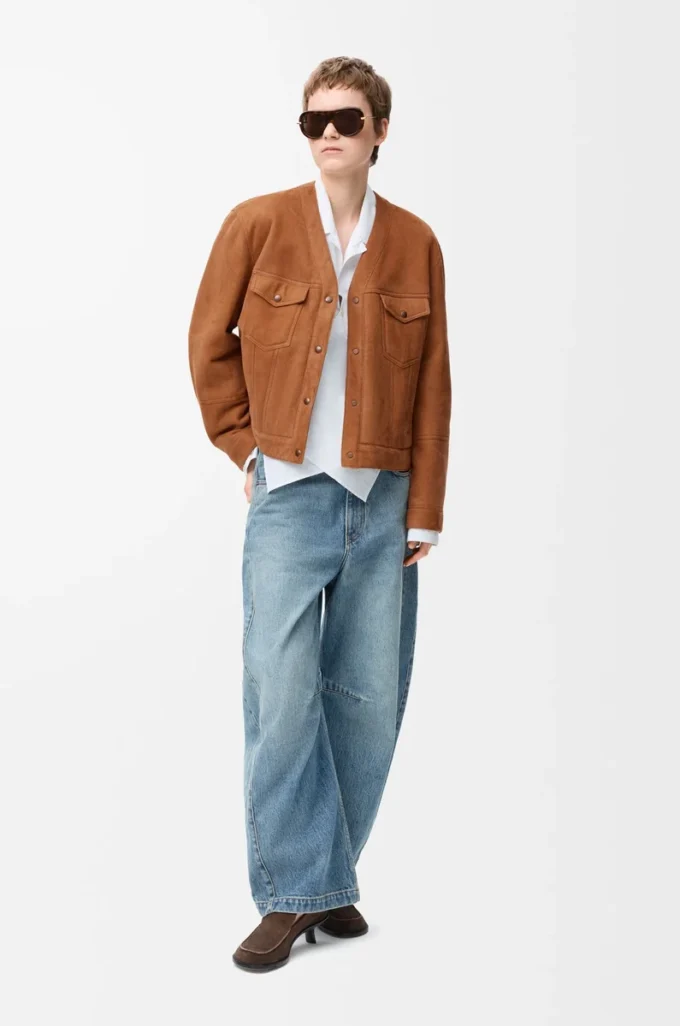 Toffee rengi shearling hırka
