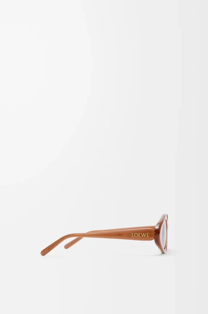 Triangle Slim güneş gözlüğü Milky Caramel