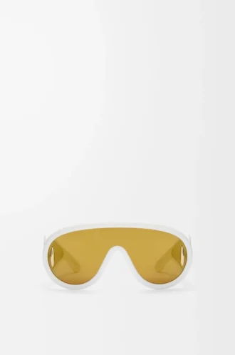Wave mask güneş gözlüğü Fildişi