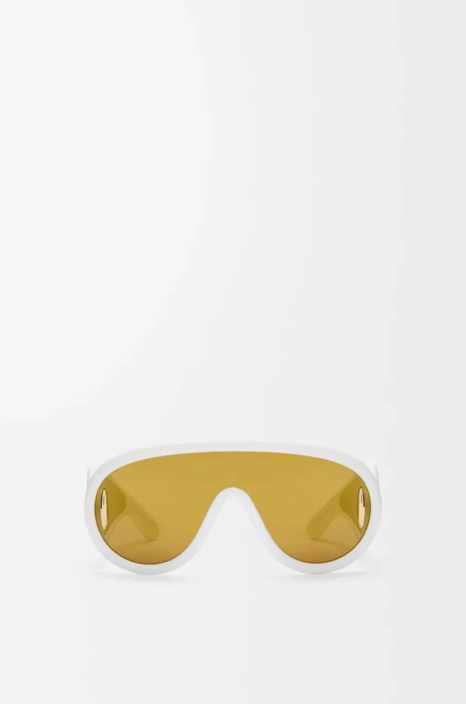 Wave mask güneş gözlüğü Fildişi
