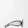 Wave mask güneş gözlüğü Siyah