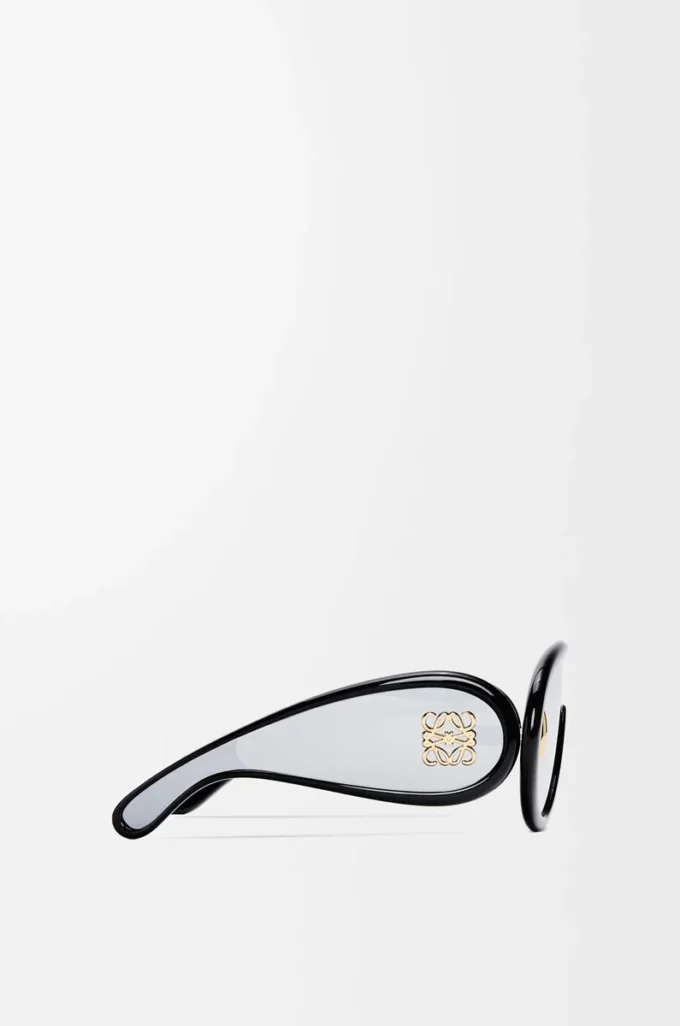 Wave mask güneş gözlüğü Siyah