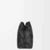 XL Flamenco nappa dana derisinden yapılmış clutch Siyah
