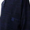 Yün polo kazak Lacivert/Siyah