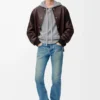 Vintage mavi denim slim jean