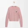 Yünlü kazak Pembe