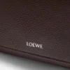 Yumuşak damarlı dana derisinden üretilmiş küçük Pebble messenger çanta Oxblood