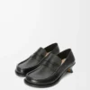 Yumuşak dana derisinden Campo loafer Siyah