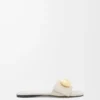 Yumuşak dana derisinden üretilmiş Pebble terlik, Sea Salt